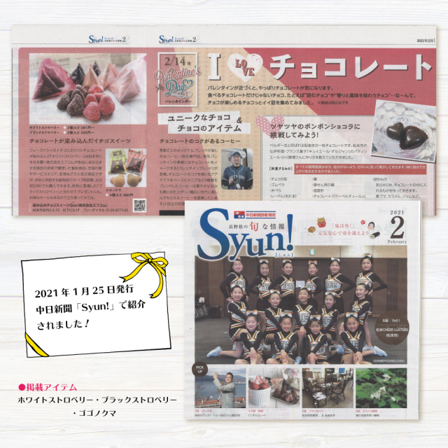 中日新聞「Syun!」